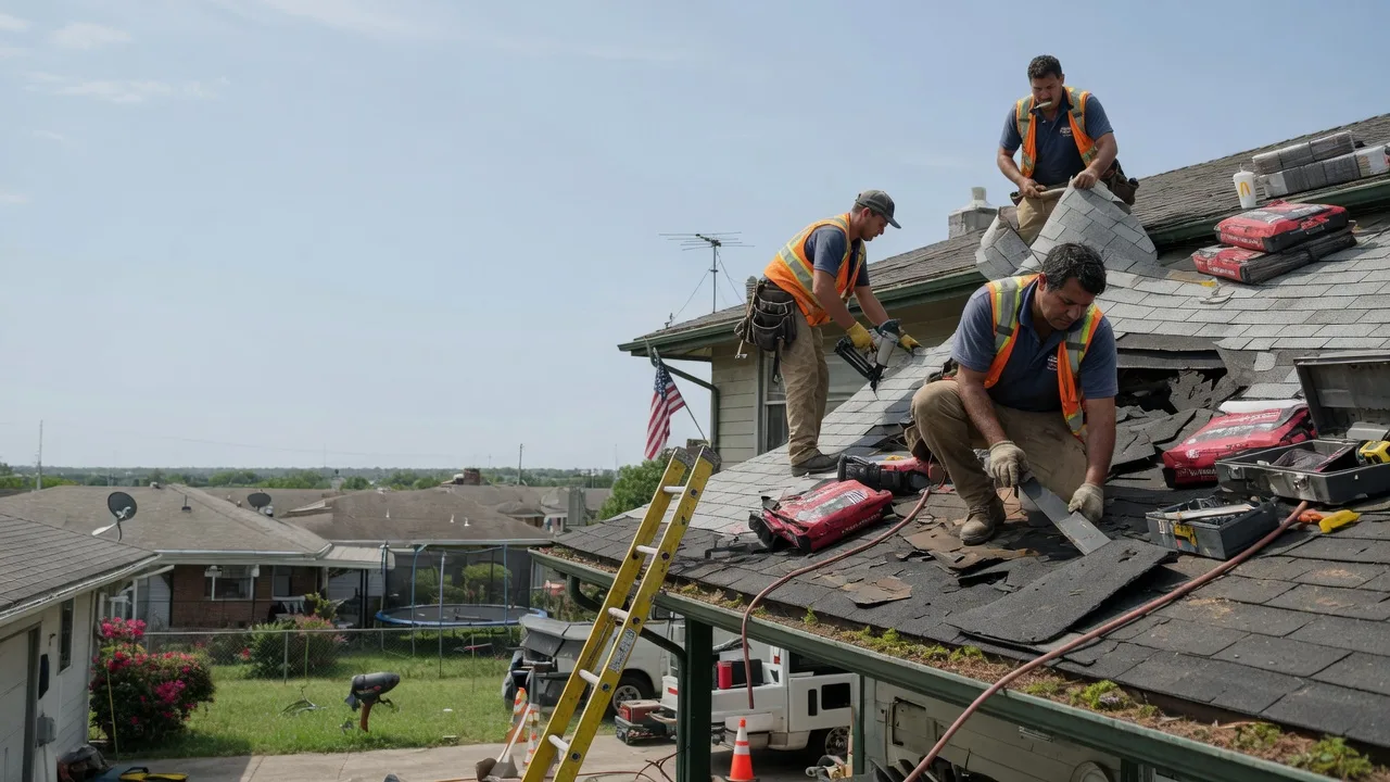 Roof Repair in Prairie Lea, TX near me